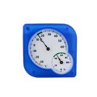 TOOGOO(R) Temperature Measuring Blue Thermometer Humidity Hygrometer