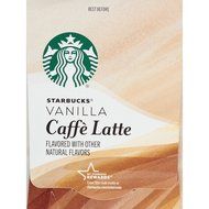 Starbucks Vanilla Caff&eacute; Latte Specialty Coffee Beverage K-Cups, 24 Count N3
