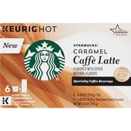 Starbucks Vanilla Caff&eacute; Latte Specialty Coffee Beverage K-Cups, 24 Count N6