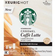 Starbucks Vanilla Caff&eacute; Latte Specialty Coffee Beverage K-Cups, 24 Count N9