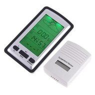Megadream&reg; Digital Wireless 100M LCD Weather Station In/Outdoor Temperature Thermometer Forecast Barometer Date...