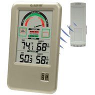 Wireless 5" Comfort Meter with Temp