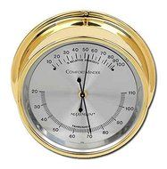 Comfortminder Hygrometer/Thermometer in Brass