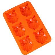 Yunko 6 Owl Silicone Cake Baking Mold Cake Pan Muffin Cups Handmade Soap Moulds DIY Tool
