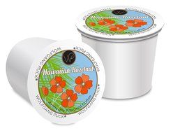 Wolfgang Puck Hawaiian Hazelnut Flavored Coffee Single Serve Cups for Keurig, 24 Count N10