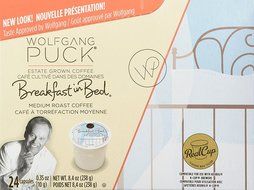 Wolfgang Puck Hawaiian Hazelnut Flavored Coffee Single Serve Cups for Keurig, 24 Count N12