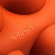 Wholeport 6-Cavities Semi-circle Ball Shape Cake Mold Silicone Mold Flexible Mold N3