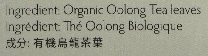 Prince Of Peace 100% Organic Oolong Tea - 100 CT x 1.8g each(6.35 oz./180g) N7