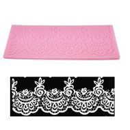 yueton Pack of 2 Lace Flower Silicone Mold Mould Cake Decoration Tool for Fondant Cake Cupcake N5