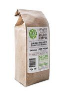 Tiny Footprint Coffee Organic Dark Roast Ground Coffee, 16-Ounce Bags (Pack of 2)