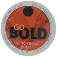 Wolfgang Puck Coffee Single Serve Cups, Go Bold French Roast, 24 Count N3