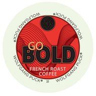 Wolfgang Puck Coffee Single Serve Cups, Go Bold French Roast, 24 Count N9
