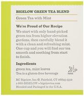 Bigelow Green Tea w/ Mint Tea Bags - 20 ct N2
