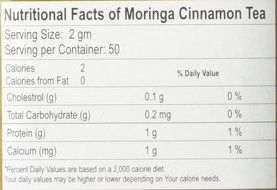 Moringa Ginger Tea - Loose Leaves Tea (100 Gms) - All Natural - No Preservative - No Artificial Flavors - Rich... N2