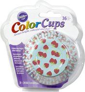 Wilton 415-2537 36 Count Strawberry Baking Cups, Assorted N2
