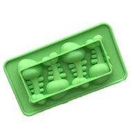 JLHua 4-cavity Cartoon Fish Bone Silicone Cake Candy Soap Decoration Mold Chocolate Ice cube Tray