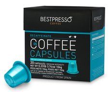 20 Bestpresso Nespresso Compatible Gourmet Coffee Capsules - Nespresso Pods Alternative: Espresso Blend Natural... N9