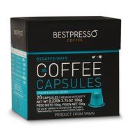 20 Bestpresso Nespresso Compatible Gourmet Coffee Capsules - Nespresso Pods Alternative: Espresso Blend Natural... N11