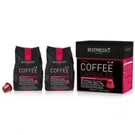 20 Bestpresso Nespresso Compatible Gourmet Coffee Capsules - Nespresso Pods Alternative: Espresso Blend Natural... N13
