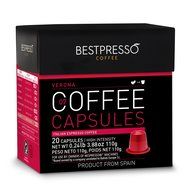 20 Bestpresso Nespresso Compatible Gourmet Coffee Capsules - Nespresso Pods Alternative: Espresso Blend Natural... N20