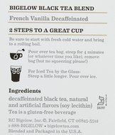 Bigelow Decaf French Vanilla Tea Bags - 20 ct - 3 pk