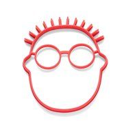 Market Day Fun Face Egg Mold - Bring Creativities to Your Daily Consumed Eggs - Easy to Clean &amp; 100% Safe - Kids... N2