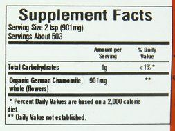 Frontier Chamomile Flowers, German Whole Certified Organic, 16 Ounce Bag N3