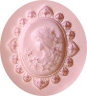 Victorian Cameo I Silicone Mold N2