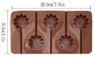 2pcs Silicone Non Stick DIY Cake Bread Mold Chocolate Jelly Candy Cookie Baking Mould 15-cavity DG001 N3