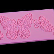 Butterfly Shape Silicone Mold Lace Cake Molds Fondant Tools Forma De Bolo Cake Decorating Tools Silicone Chocolate... N7