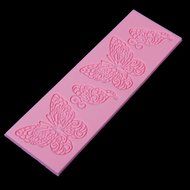 Butterfly Shape Silicone Mold Lace Cake Molds Fondant Tools Forma De Bolo Cake Decorating Tools Silicone Chocolate... N8