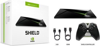 NVIDIA SHIELD - 4K HDR Streaming Media Player. Android TV. Great Gaming. N4