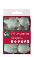 Wilton 2308-1109 6 pc. Holiday Mini Cutter Set