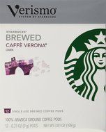 Starbucks&reg; Verismo&trade; Caffe Verona&reg; Brewed Coffee 72 Pods