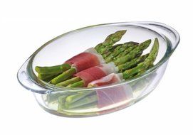 Simax Glassware 7826 Oval Casserole Pad, 14-Ounce
