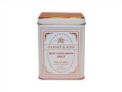 Harney &amp; Sons Classic Hot Cinnamon Spice Tea, 20 Tea Sachets (Pack of 4)