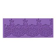 "Flower Lace Mold Silicone Fondant Sugar Craft Wedding Cake Decorating Mould" shopping N7