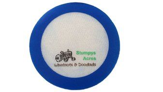 8-inch Round Silicone Baking Mat with Inner Fiber Glass Weave