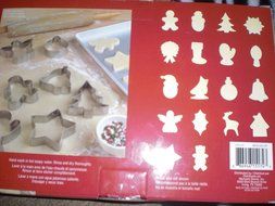 Celebrate It 18 Piece Christmas Cookie Cutter Set N2