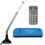NooElec NESDR Mini 2 SDR &amp; DVB-T USB Stick (RTL2832 + R820T2) with Antenna and Remote Control