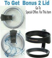 Purchase cover LId seal against leaks. And receive full protection From spilling ,The Lid fits most 30 oz Tumblr... N12