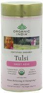 Organic India Tulsi Tea, Loose Leaf, Sweet Rose, 3.5 Ounce