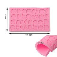 "3D DIY Assorted Cartoon Eyes Silicone Cake Decorating Mold Clay Mould Tool" shopping N2