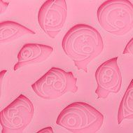 "3D DIY Assorted Cartoon Eyes Silicone Cake Decorating Mold Clay Mould Tool" shopping N4