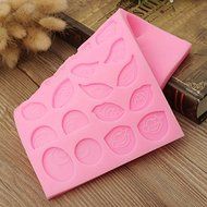 "3D DIY Assorted Cartoon Eyes Silicone Cake Decorating Mold Clay Mould Tool" shopping N6