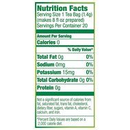 Lipton Green Tea Bags, Decaffeinated 20 ct N4