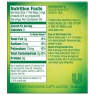 Lipton Green Tea Bags, Decaffeinated 20 ct N8