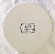 Vintage 1960's Georges Briard Ovenware Casserole Dish - Vine Yard (6.5" Wide) N3