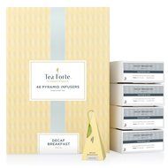 Tea Fort&eacute;&reg; BULK PACK Decaf Breakfast Tea, 48 Handcrafted Pyramid Tea Infusers