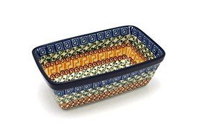 Polish Pottery Baker - Mini Loaf Pan - Autumn